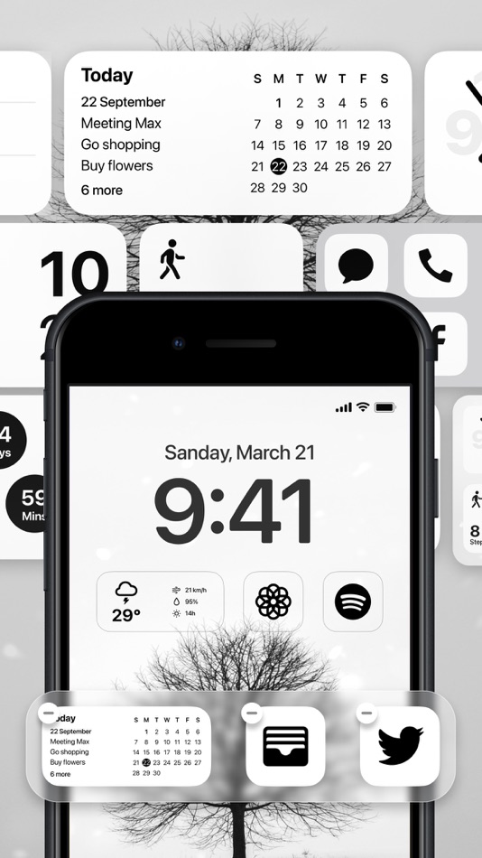 Custom Widgets Kit for iPhone - 1.0.12 - (iOS)
