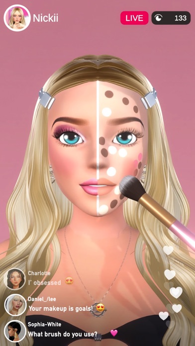 Beauty Influencer Screenshot