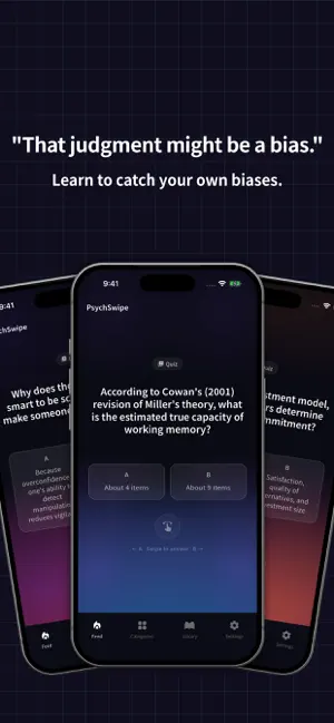 PsychSwipe : Learn Psychology screenshot 2