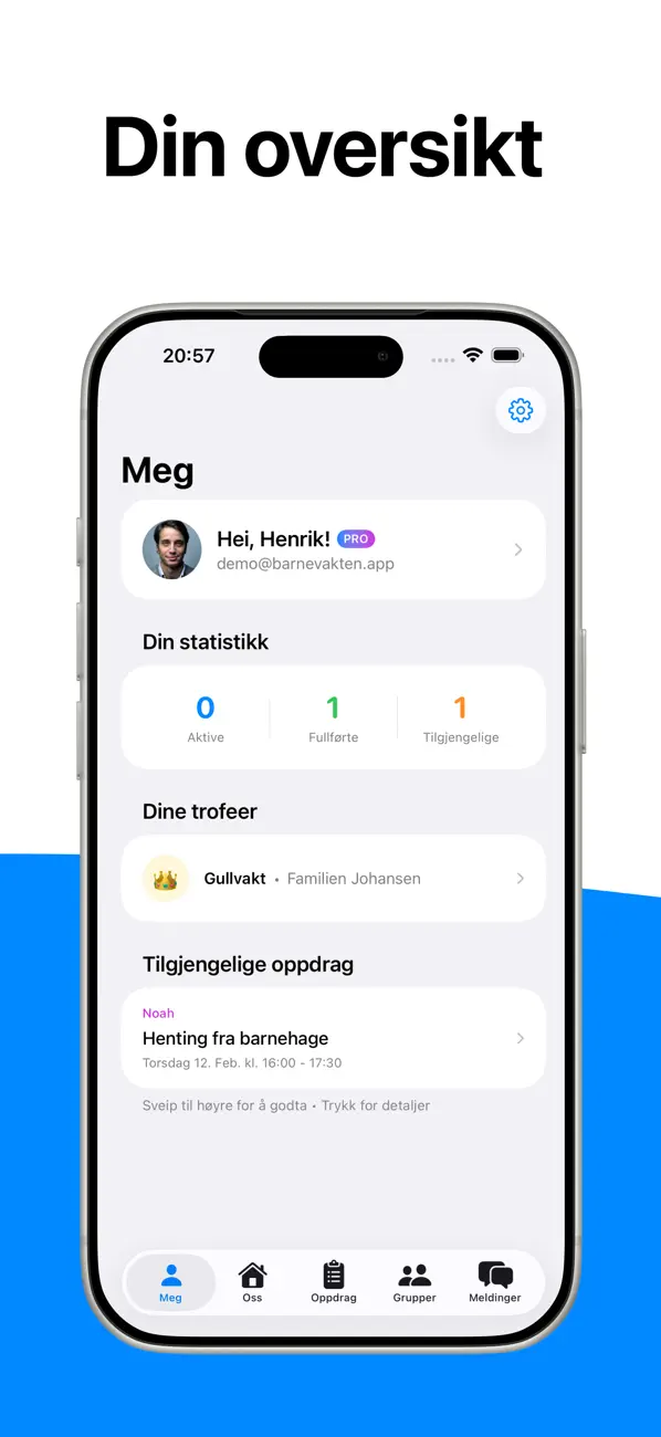 Screenshot #1 pour Barnevakten