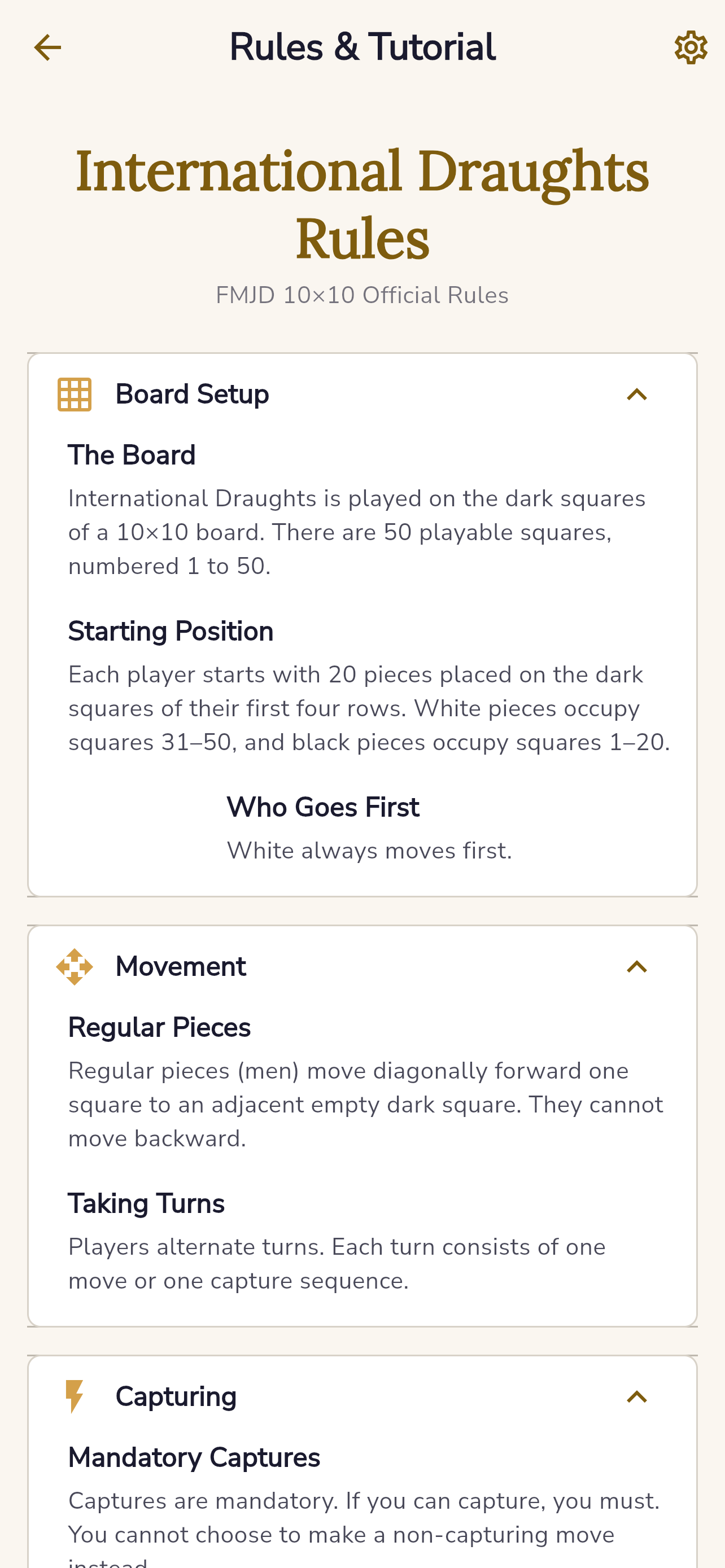 GoDraughts screenshot 4
