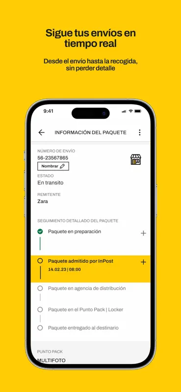 InPost – Rastrea tu pedido screenshot 4 of 4