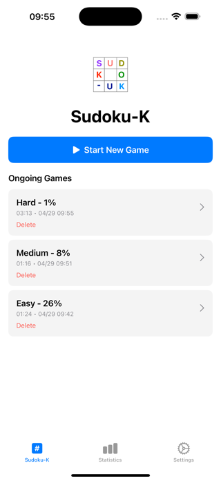 Sudoku-K Screenshot 1 of 5