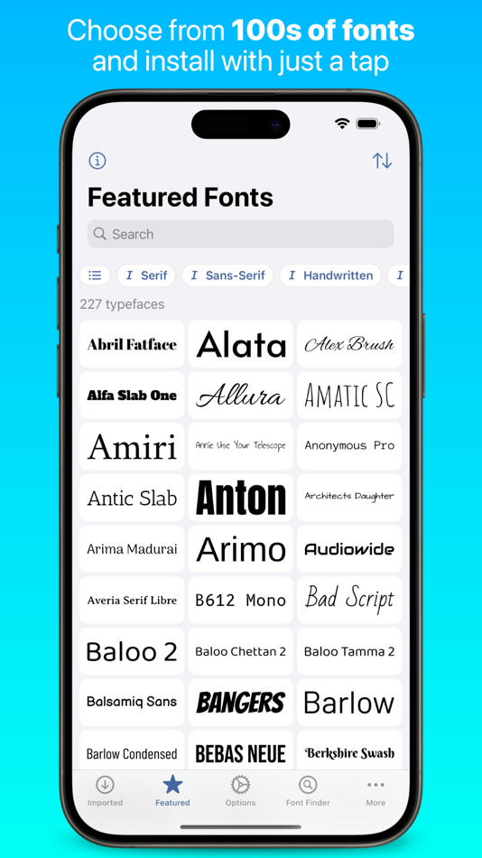 iFont: find, install any font - 11.1 - (iOS)