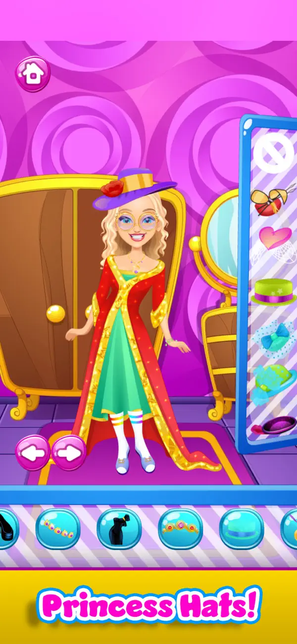 Screenshot #3 pour Rainbow Princess Hair Salon