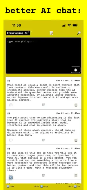 hypnotyping-AI* • brain tennis screenshot 2