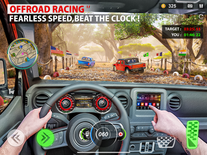 لعبة قيادة الطرق الوعرة