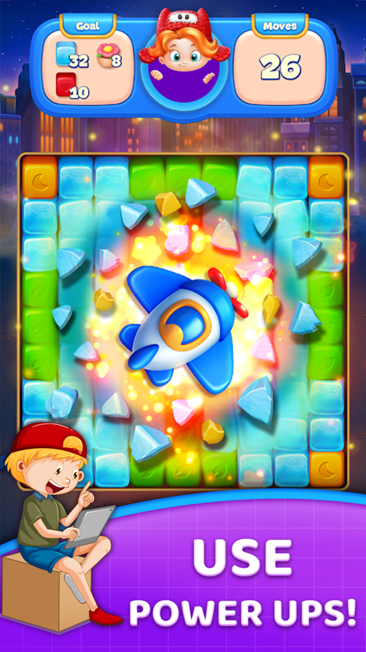 #9. Toy Block Blast- Match, Merge (iOS) By: Vivek Radadiya