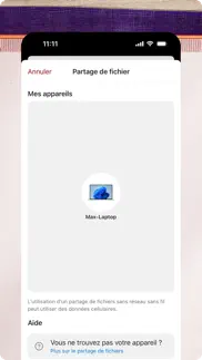 lien avec windows iPhone Captures Décran 4