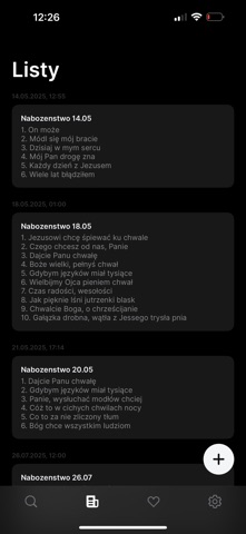 Śpiewnik Pieśni screenshot
