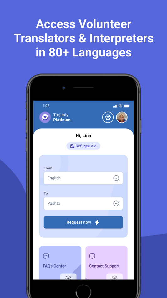 #3. Tarjimly (iOS) 由: Tarjimly