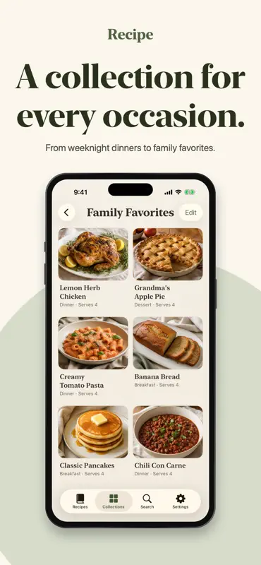 Recipe: A Personal Cookbook screenshot 2 of 4