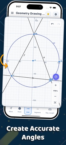 Geometry Drawing Tool iPhone screenshot