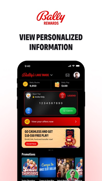 Bally Rewards Screenshot