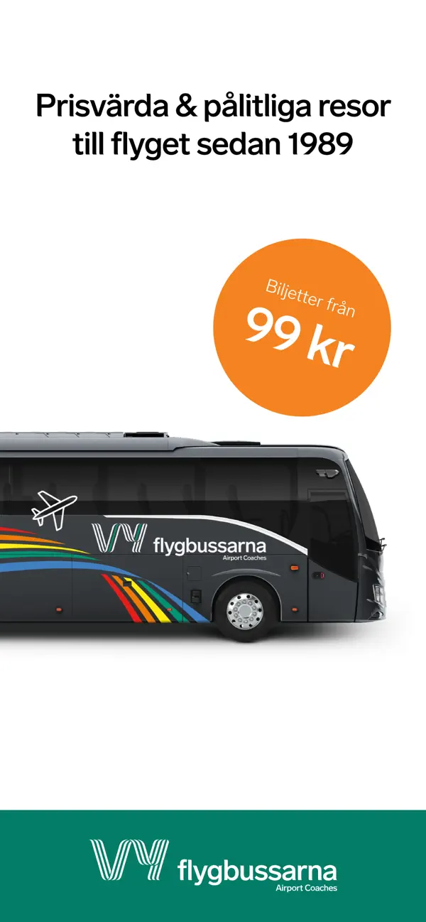 Screenshot #1 pour Vy flygbussarna