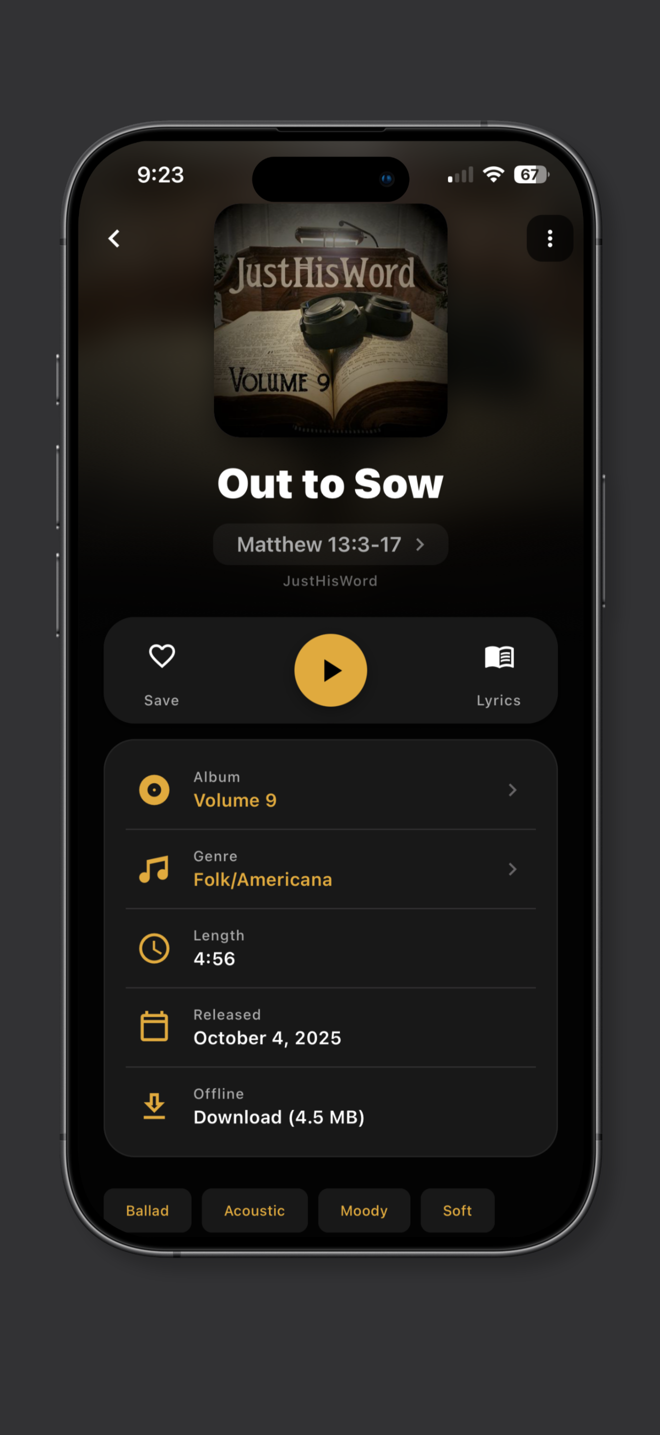 JustHisWord Scripture Radio