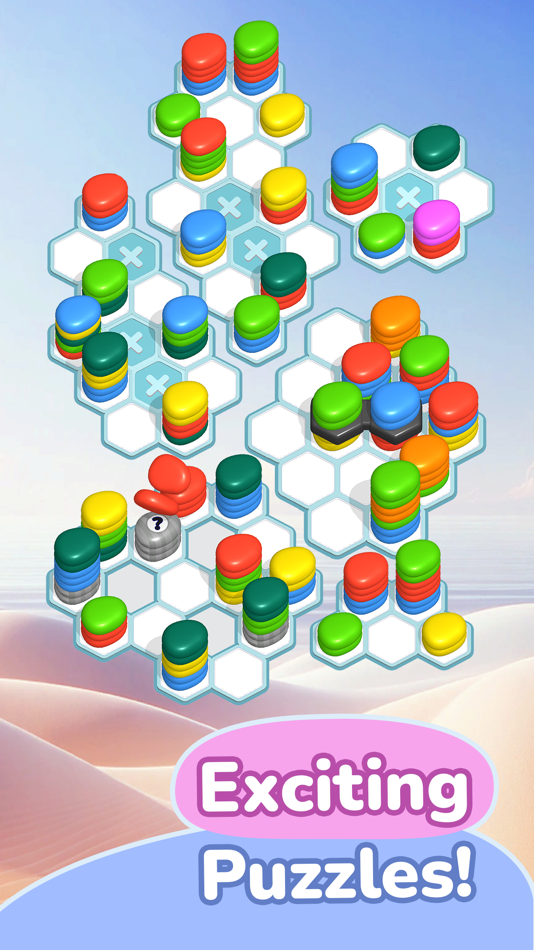 #4. Pebble Sort ASMR (iOS) 由: CYMPL Studios Private Limited