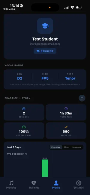 VocalTune: Pitch Trainer screenshot 4