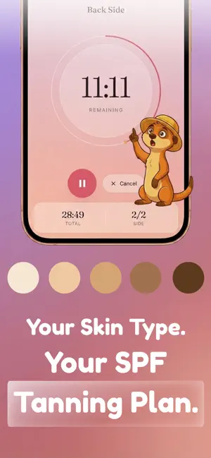 SPF Tanning: Sunkat iPhone screenshot 4