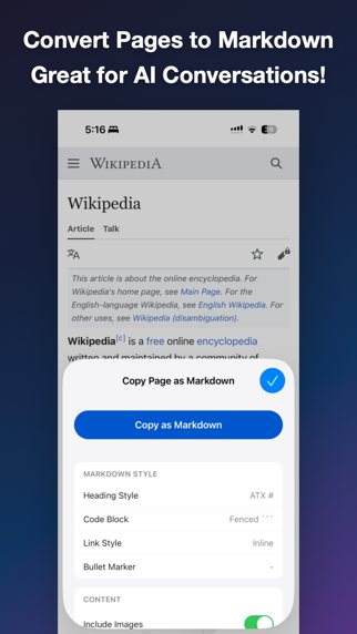 MDC - Markdown Copier