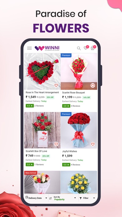 Winni - Cake, Flowers & Gifts Screenshot