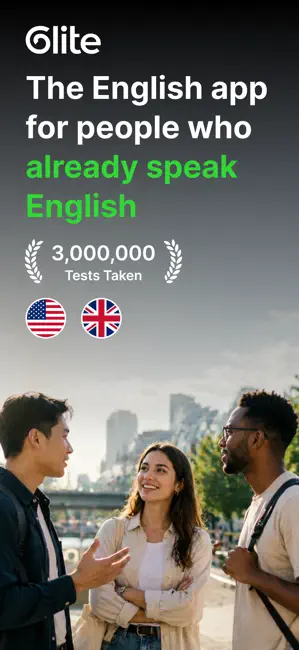 Speak & Learn English – Glite iPhone screenshot 1