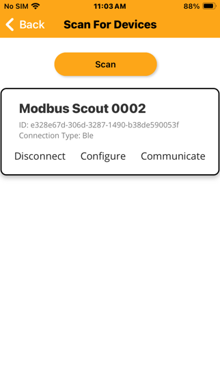 APG Scout Communicator Screenshot