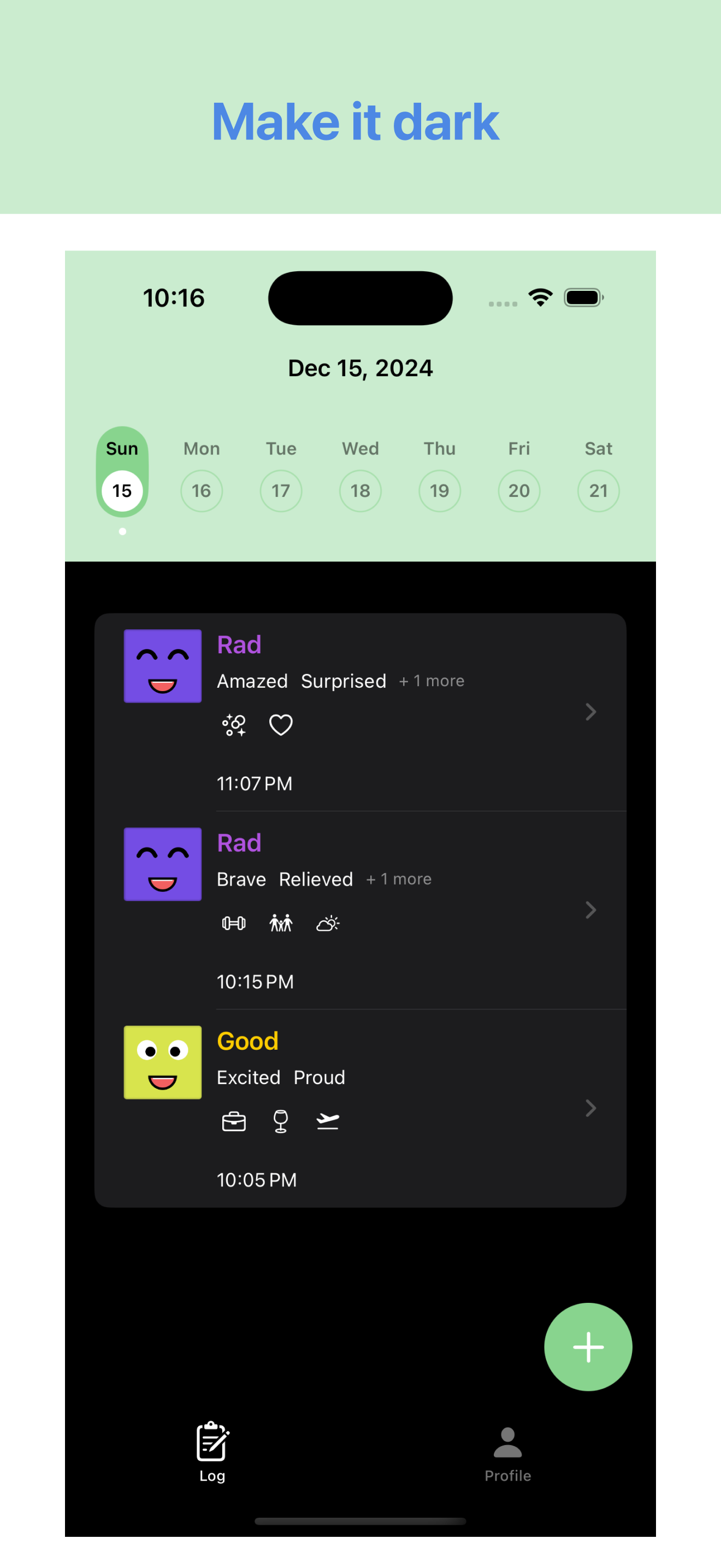 Mood Journal: Daily Mood Log