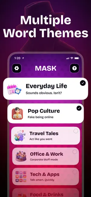 Mr White - Imposter Game: MASK screenshot 2
