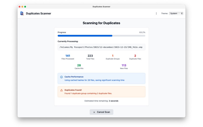 FlipFocus • Duplicates Scanner screenshot