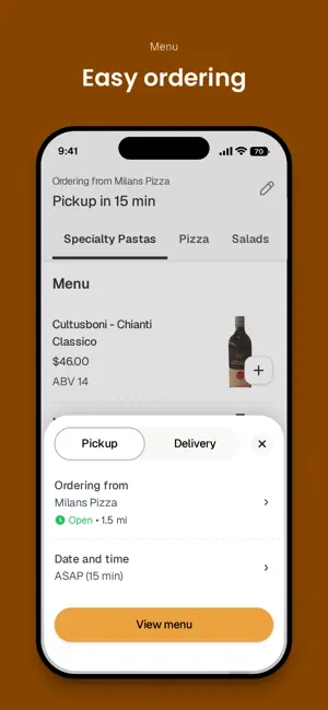 Milan's Wood Fired Pizza screenshot 3