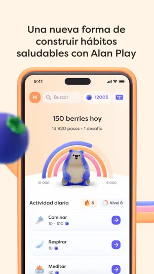 Captura de pantalla de Alan Seguro De Salud en iPhone 7