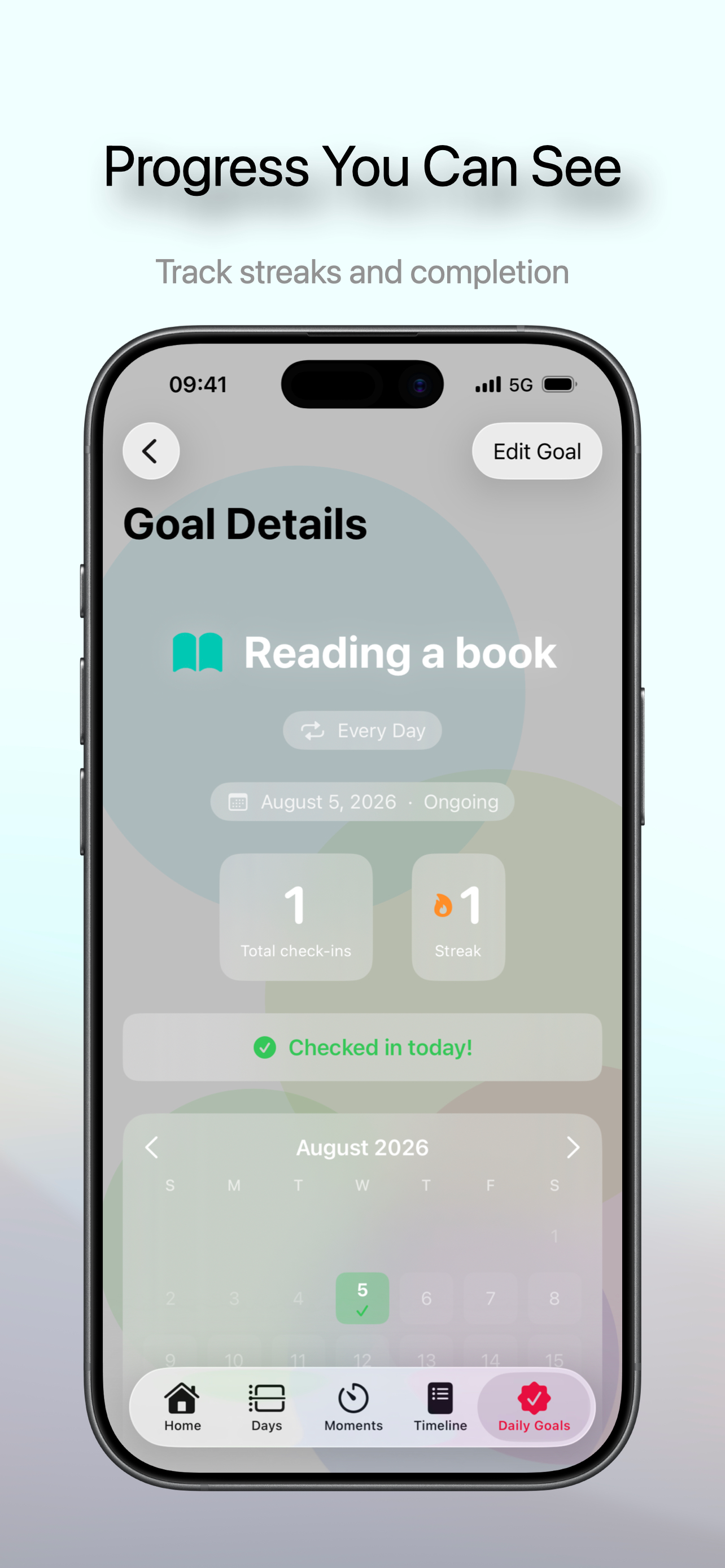 Daymark - Make every day count screenshot 5