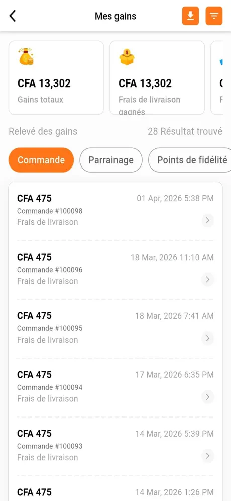 BAFA Delivery screenshot 5