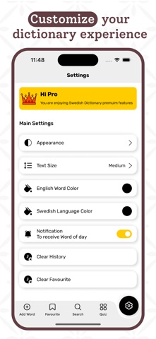 Swedish | Swedish Dictionary screenshot