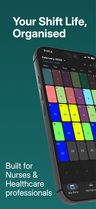 DutyFusion: Shift Planner Screenshot 1 of 5