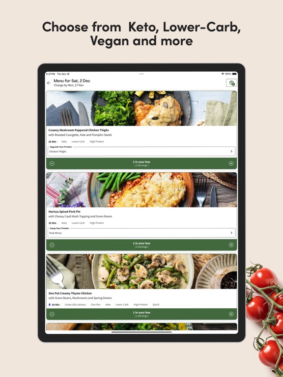 Screenshot #6 pour Green Chef: Healthy Recipes