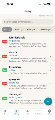 Vocabular: Learn Languages Screenshot 5 of 5