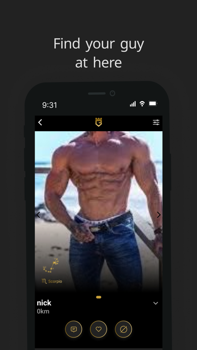GATHER-gay gathering & dating Screenshot