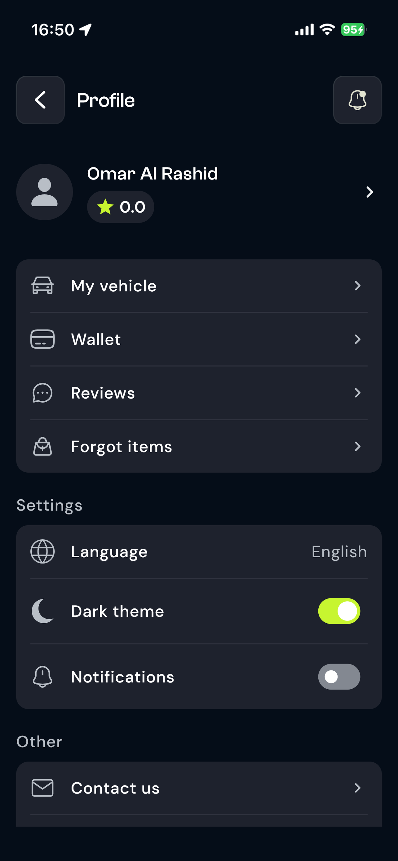 Yedu Rides screenshot 7