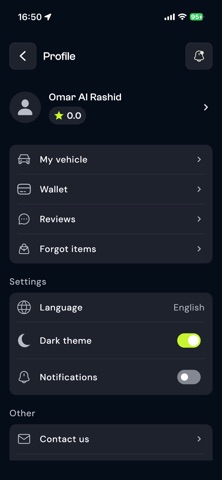 Yedu Rides screenshot