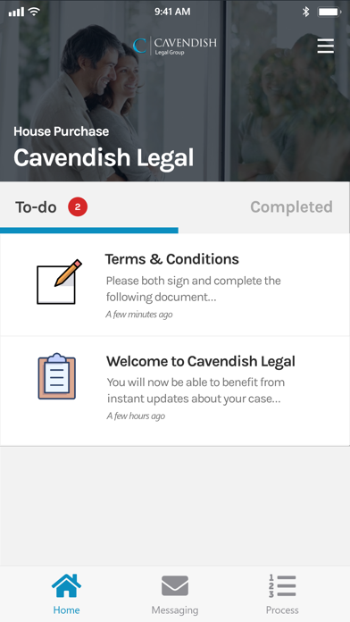 Cavendish Legal Screenshot