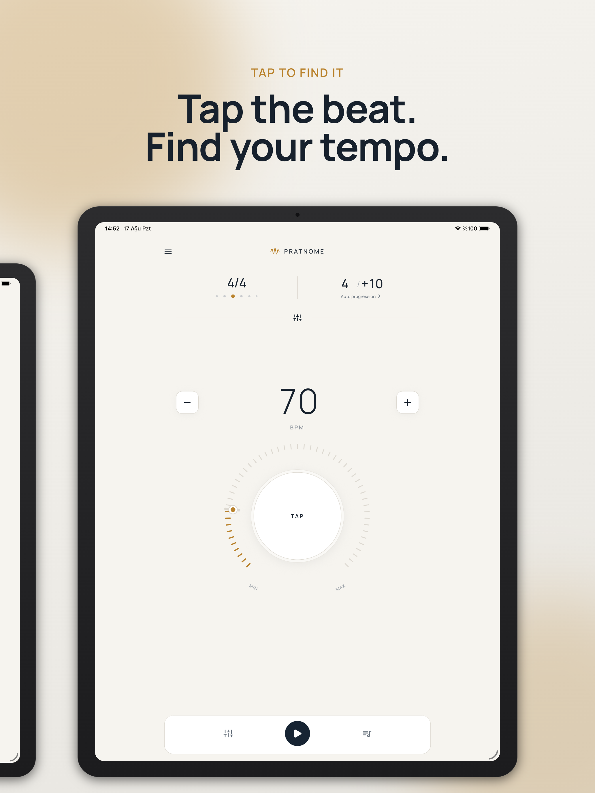 pratnome: Auto Tempo Metronome screenshot 12