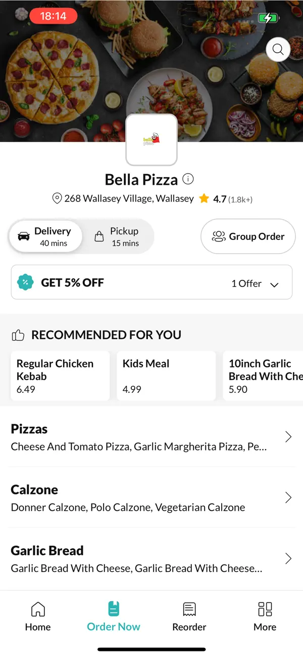 Screenshot #2 pour Bella Pizza.