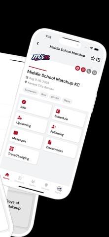 Middle School Matchup Sports screenshot