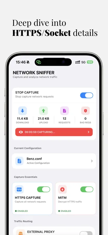 Network Sniffer screenshot 1 of 10