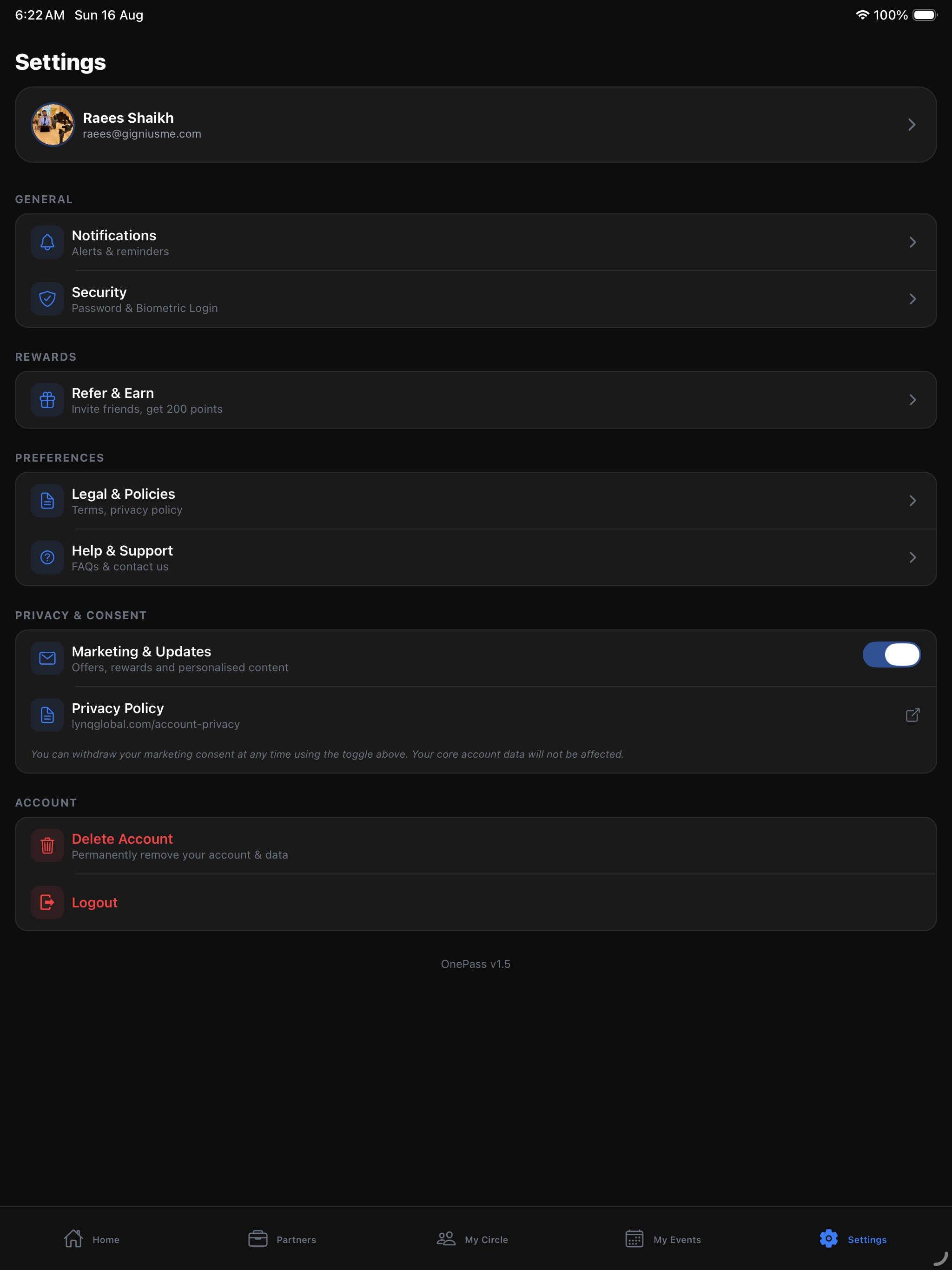 LYNQ OnePass screenshot 11