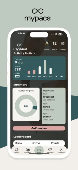 MyPace App screenshot 1
