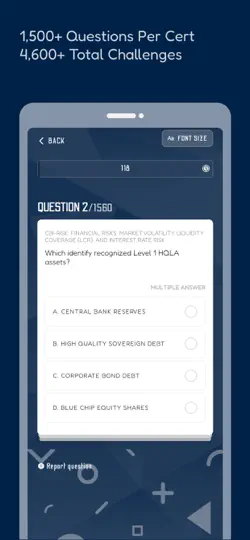 Chartered Banker Prep: With AI iPhone Screenshot 3