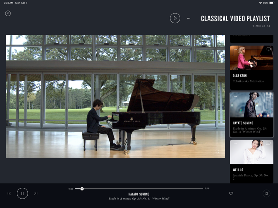 Steinway Spirio iPad screenshot 6 - Music app